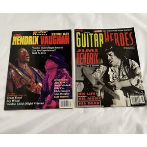 Guitar Presents Jimi Hendrix / Stevie Ray Vaughan & Play Like Hendrix Sheet Lot2
